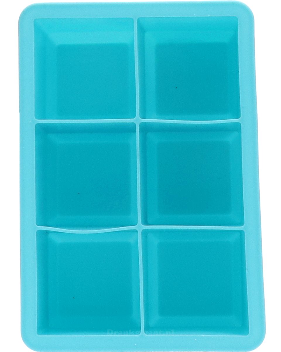 Cosy & Trendy IJsblokhouder Kubus XL Blauw 6 ST.