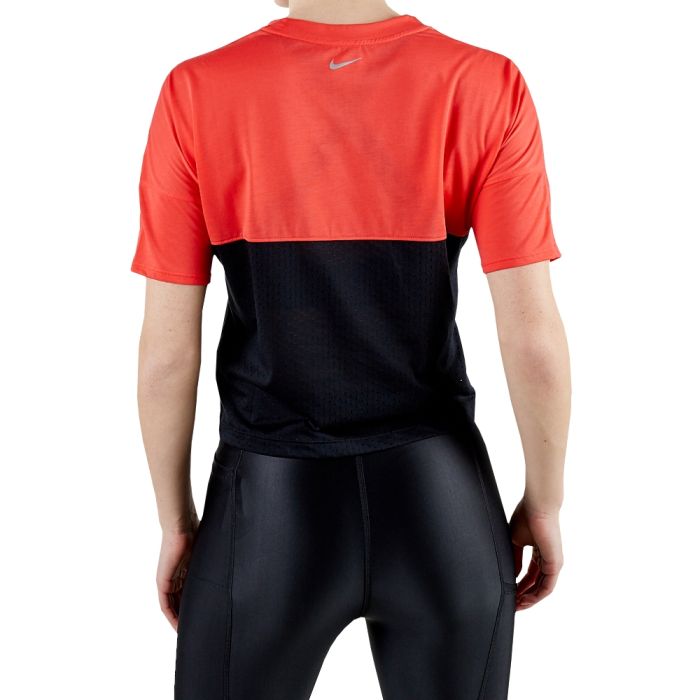 Nike Dame T-shirts Tailwind Top SS SD