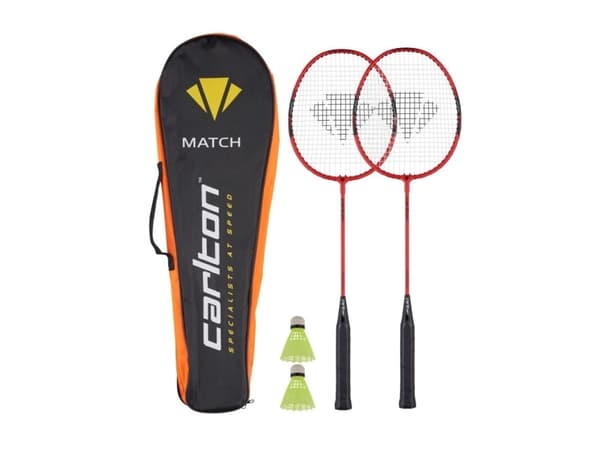 SKO Badmintonracket - Match 100 - for 2 spillere + tilbehør