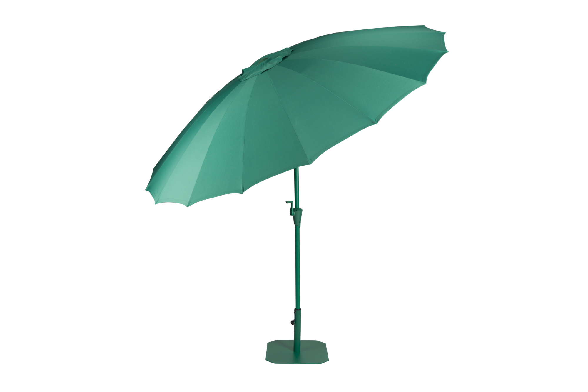 Parasol Sunbrella Sunshine Desert Sage inclusief voet