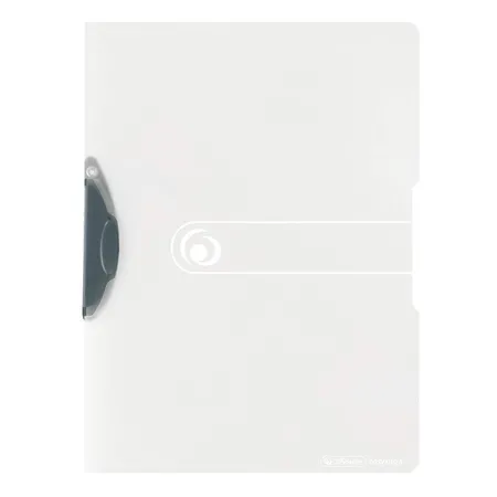 Herlitz Express Clip Hefter PP A4 transpartent farblos