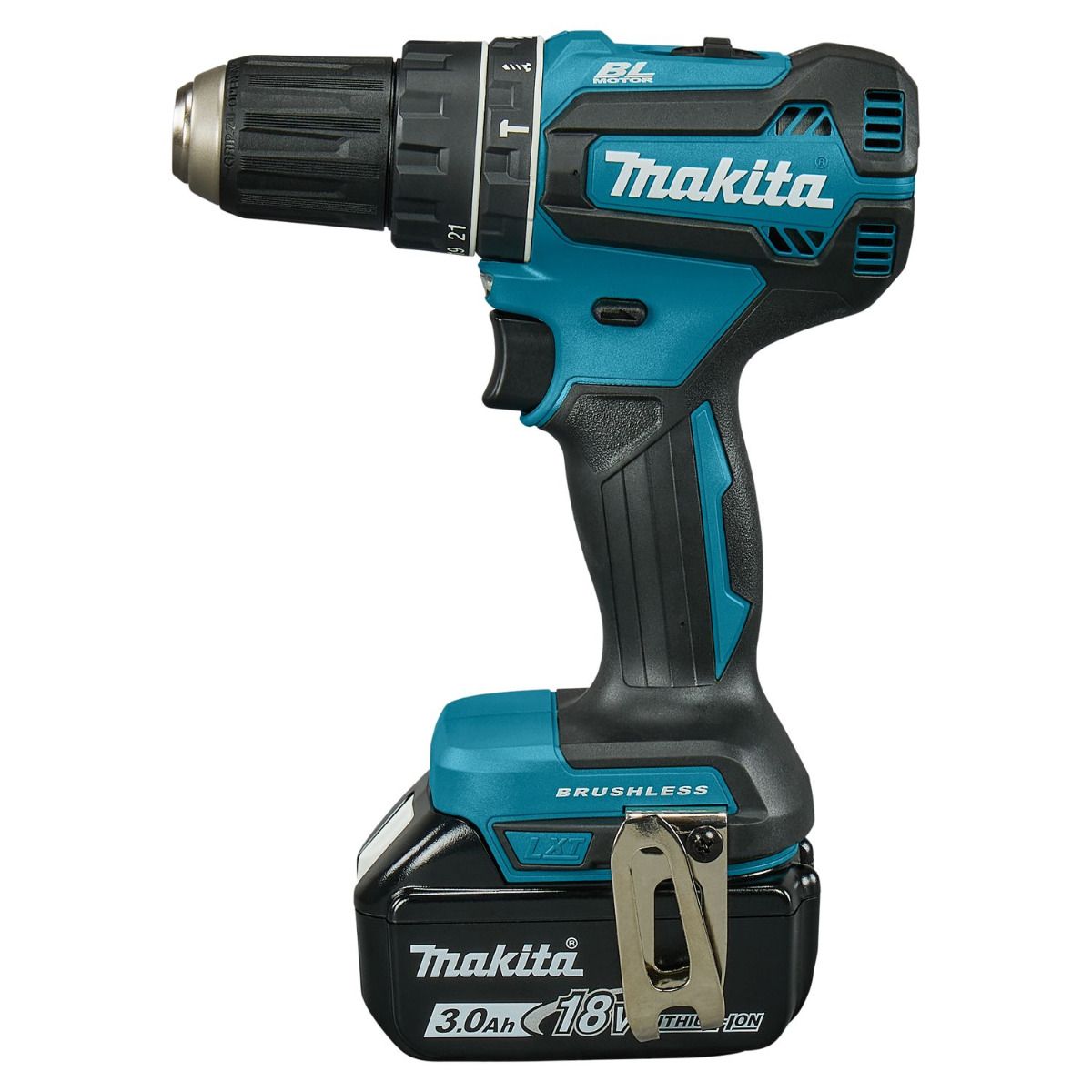 Makita DHP485RF3J Accu klop-/schroefboormachine 18V 3x 3.0Ah in Mbox