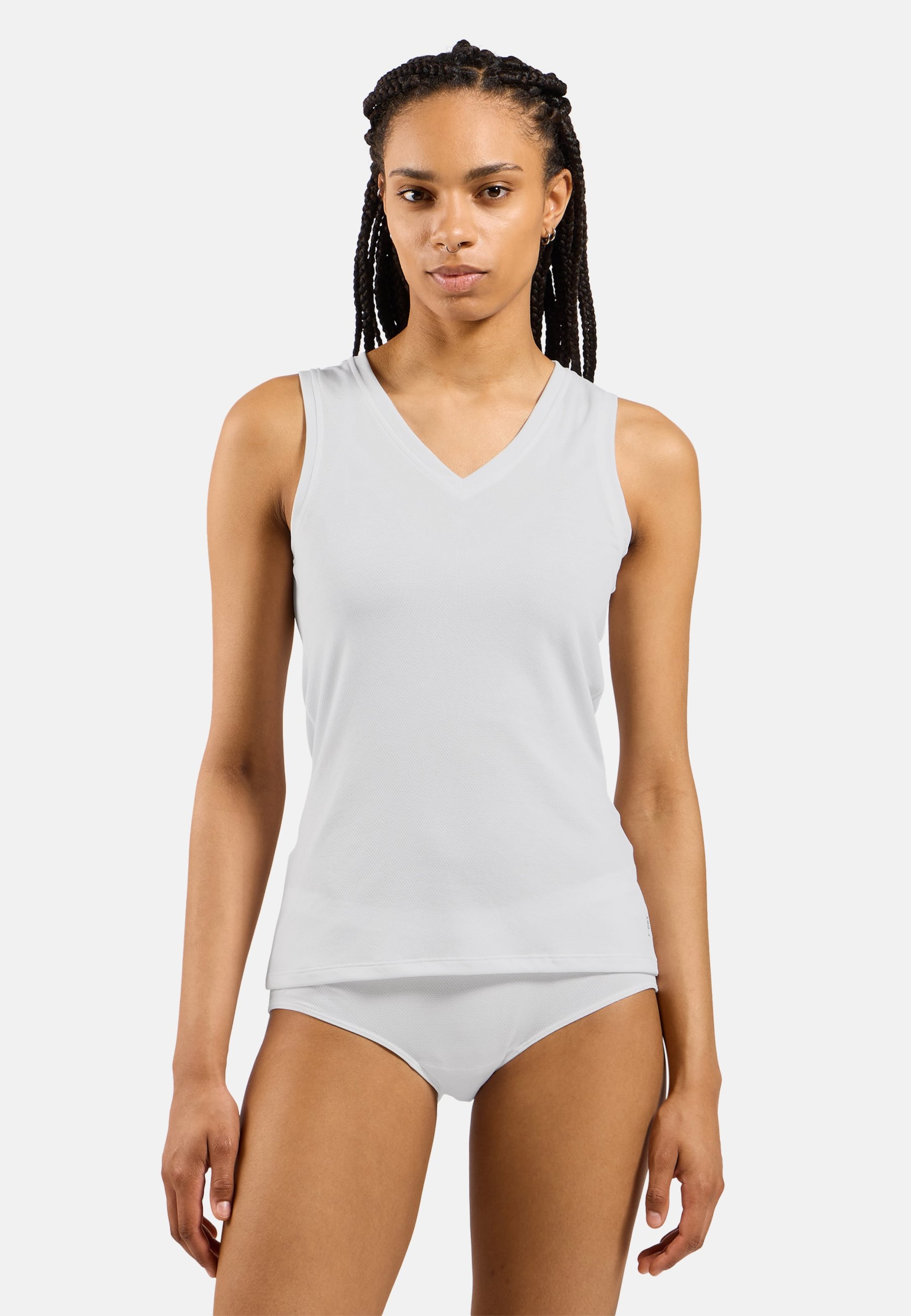 Active F-Dry Light Base Layer Singlet in white