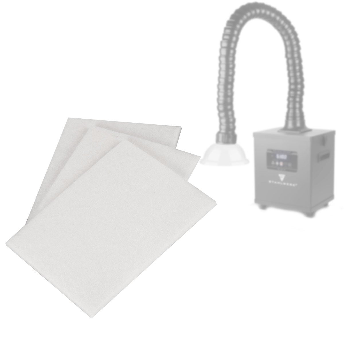 STAHLWERK 3-delige set voorfilters voor rookafzuiging FE-150 ST vervangingsfilters