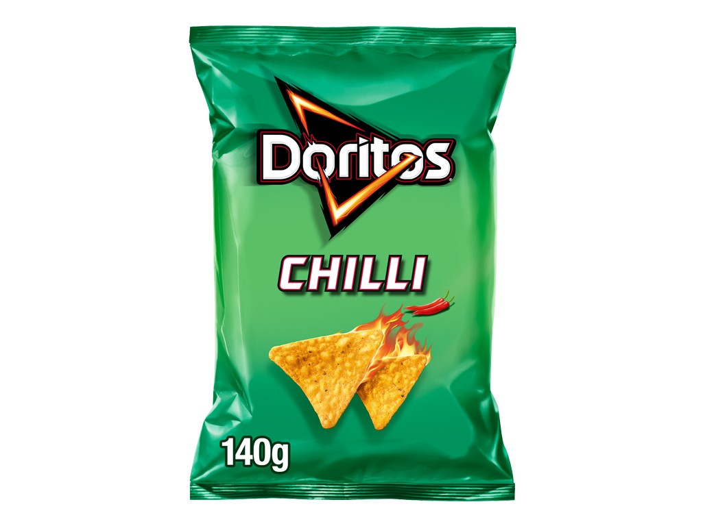 APERITIVOS DORITOS TORTILHAS CHILLI 140G