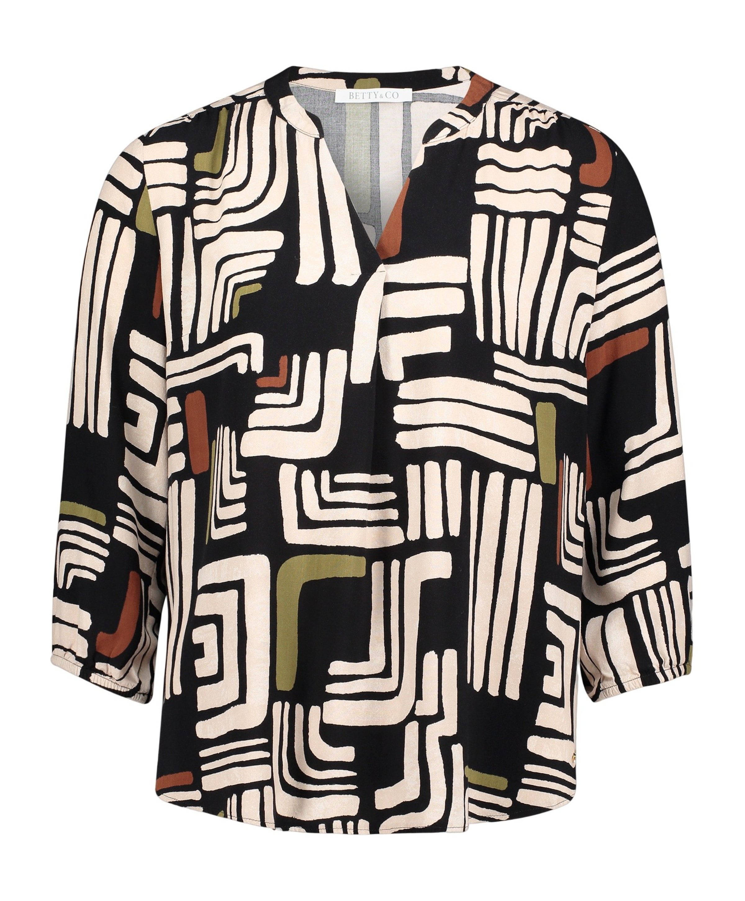 Betty en Co Dames blouse zwart