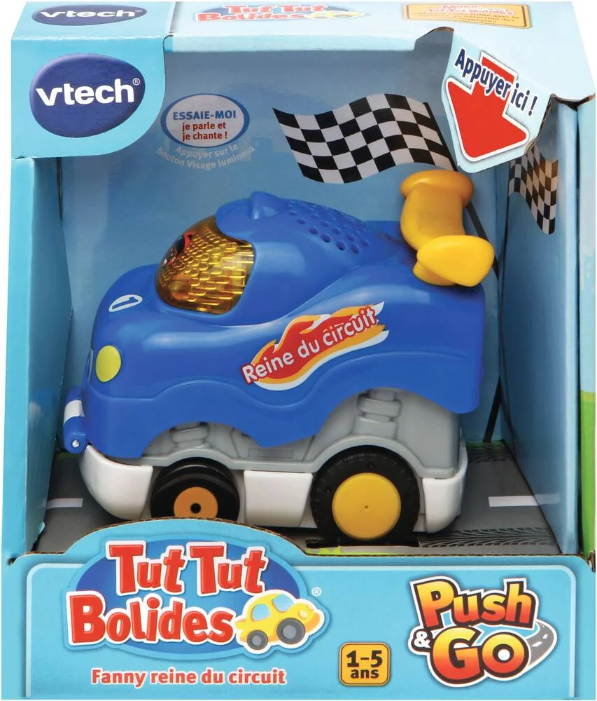 TUT TUT BOLIDES - VEHICULE PUSH & GO