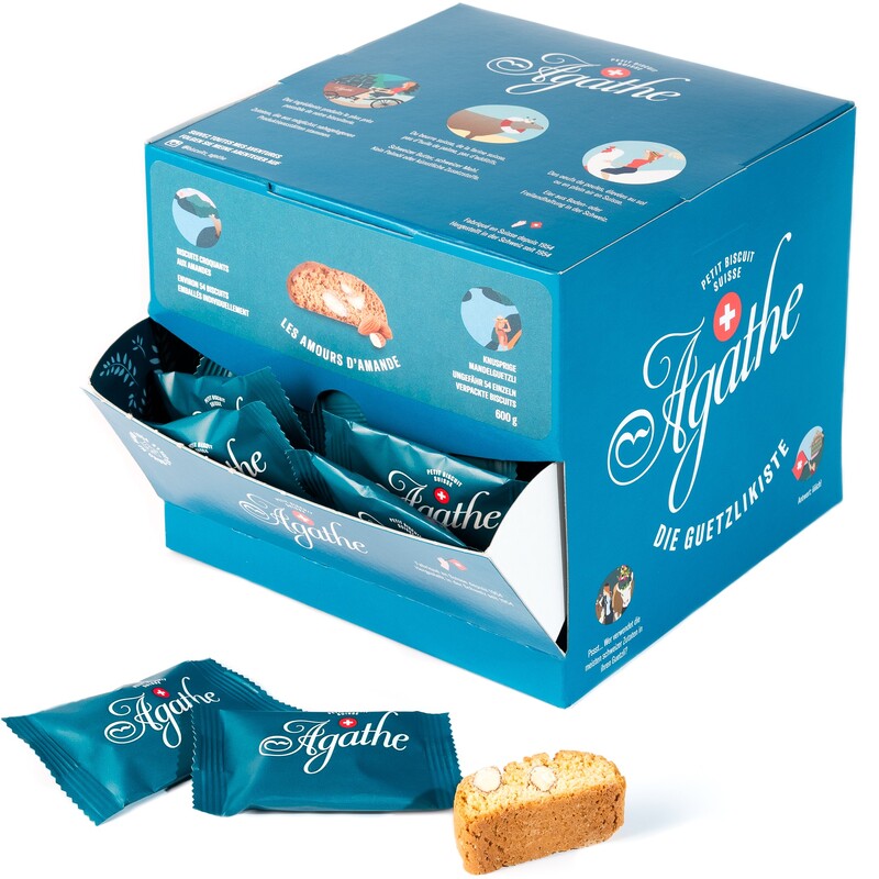 Agathe Mandel-Sablés, 600 g, 54 Stück