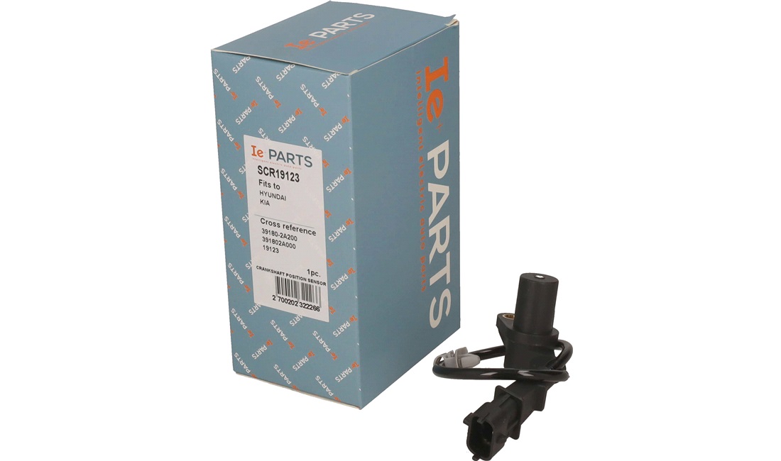 Impulsensor, krumtapaksel