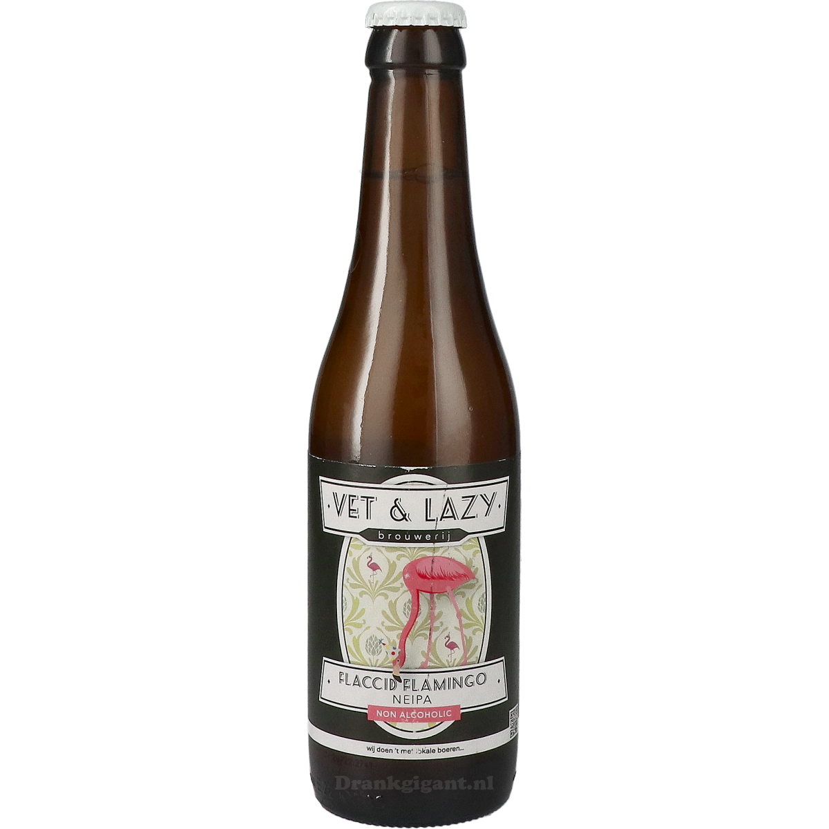 Vet & Lazy Flaccid Flamingo NEIPA Alcoholarm 33 cl
