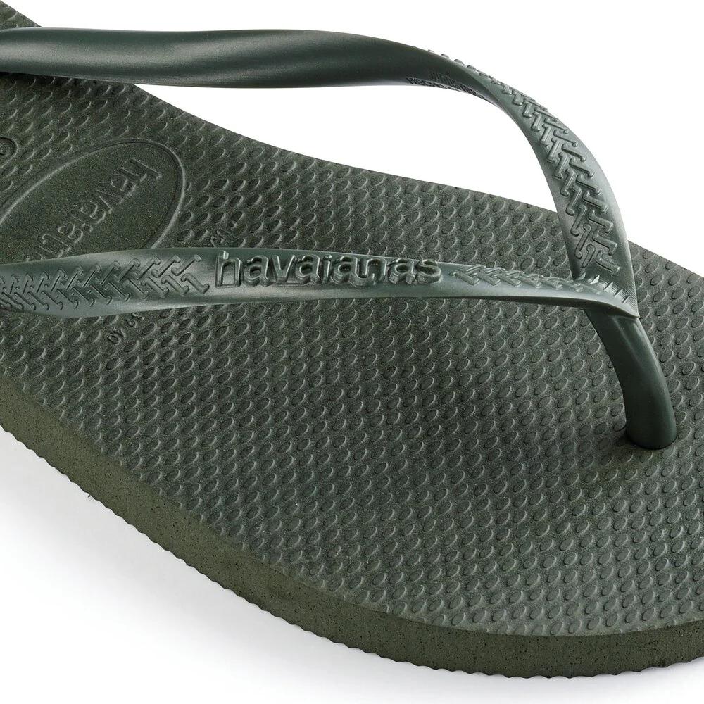 Havaianas  Slim klipklapper - Green Olive