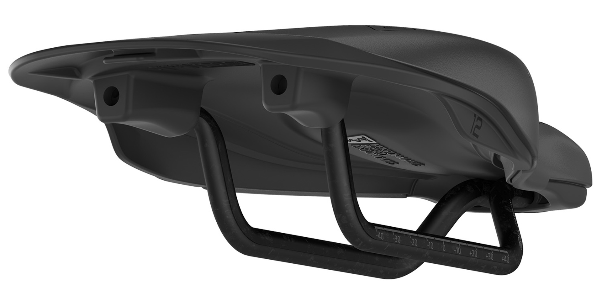 SQlab 613 R Ergowave S-Tube Triathlon Zadel Zwart