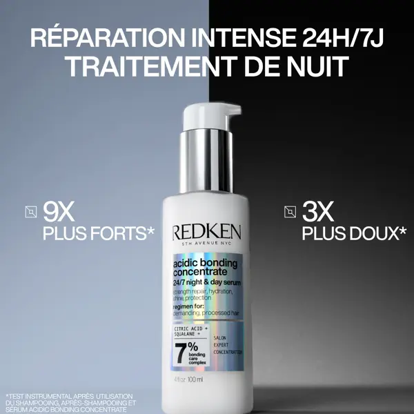 Redken Acidic Bonding Concentrate Sérum Reparador Diurno e Noturno para Cabelos Danificados