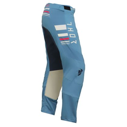 Pantalon cross Thor PRIME BLAZE WOMEN 2023 - Blanc / Bleu