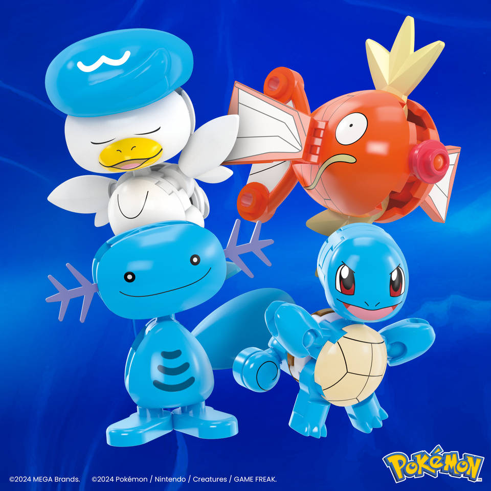 MEGA Pokémon Wateraanval Trainerteam