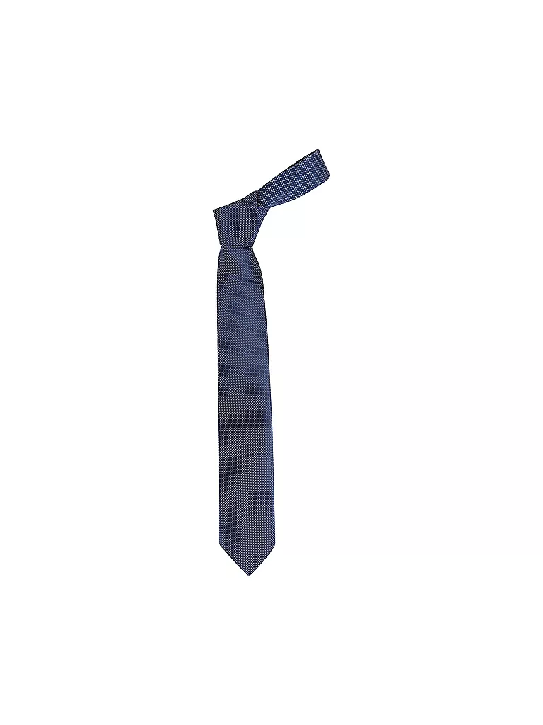 SEIDENFALTER Krawatte blau