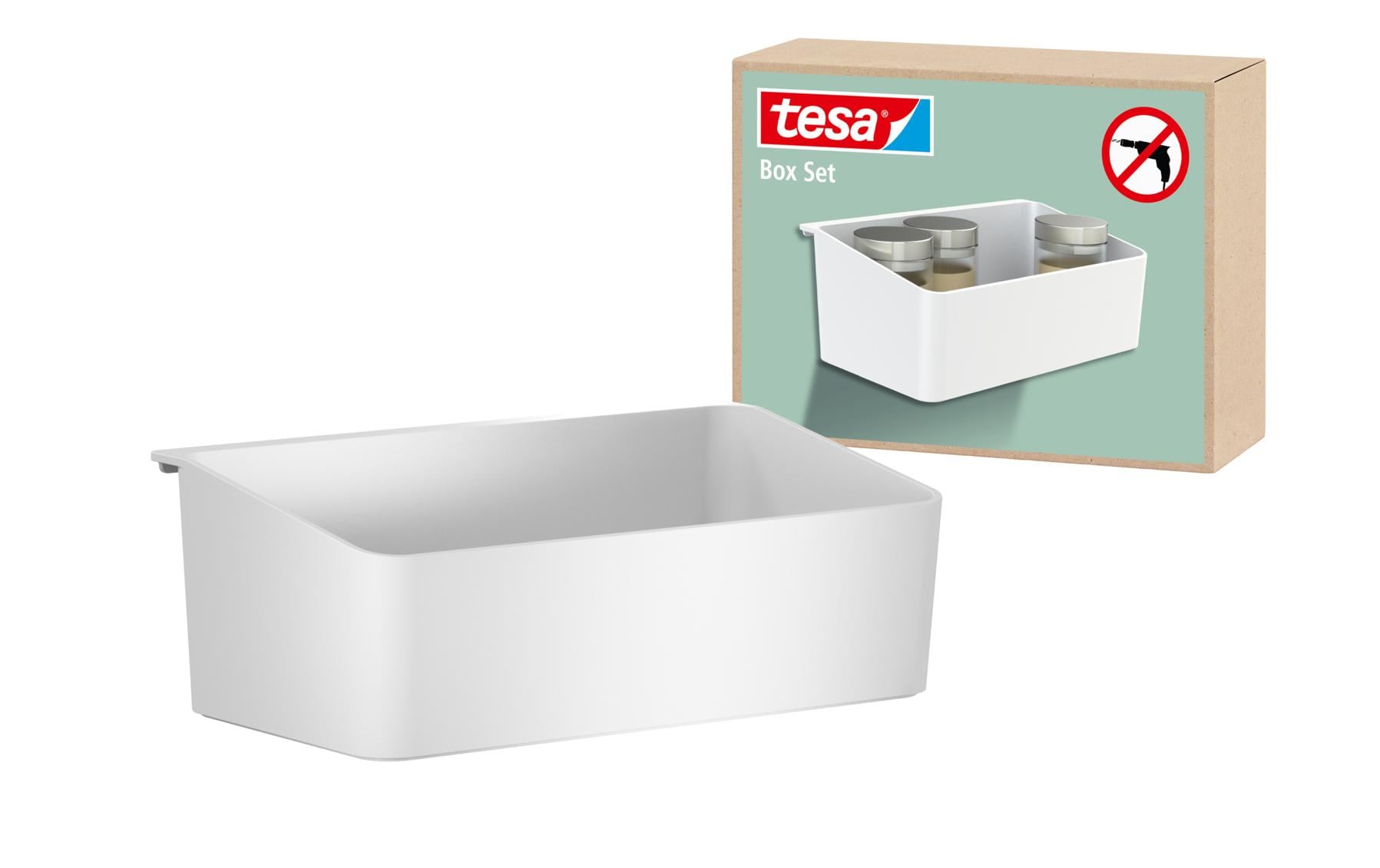 Box Set SilberSelbstklebende Aufbewahrungsbox