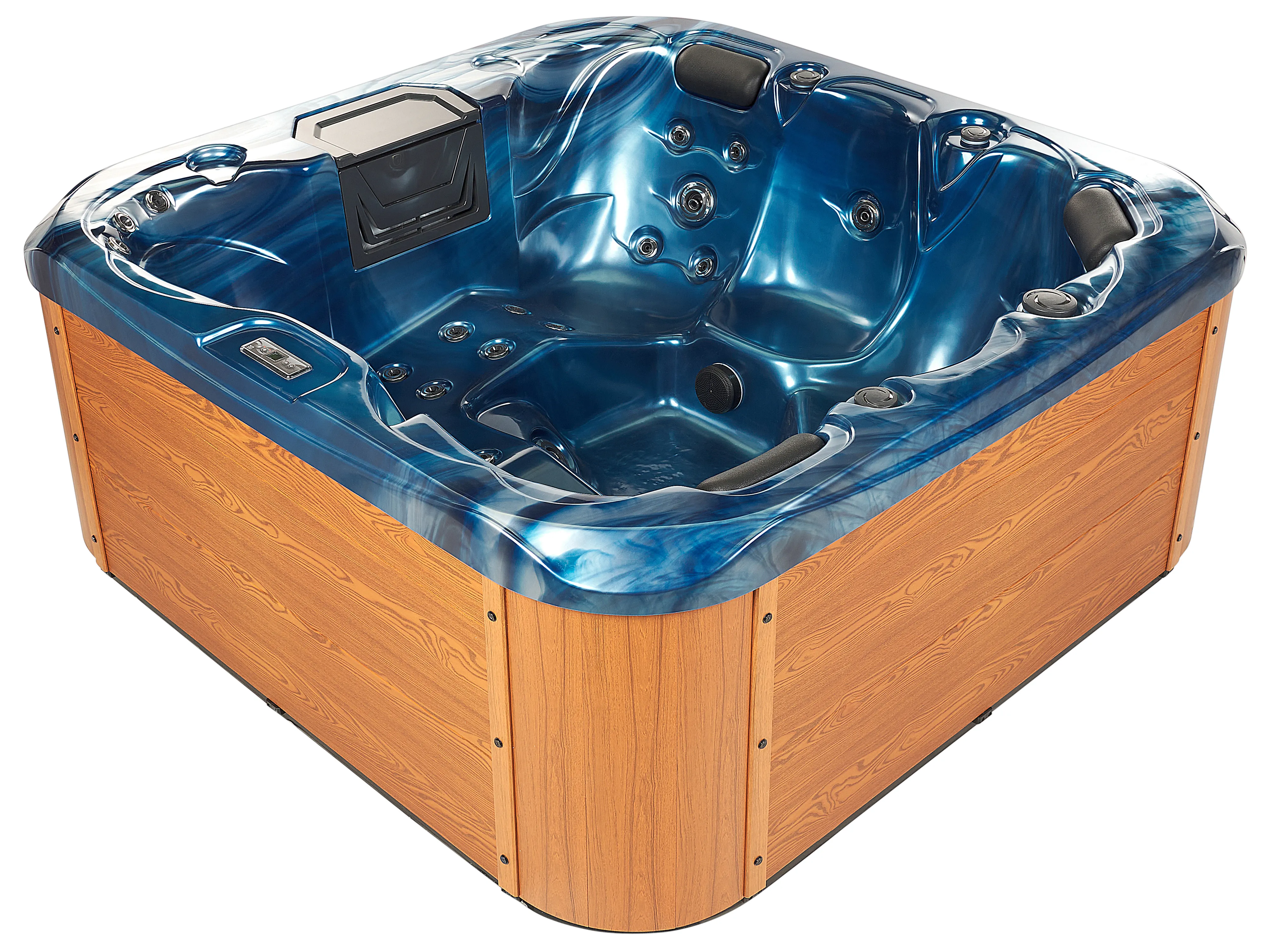 Buiten hottub met LED LASTARRIA Blauw