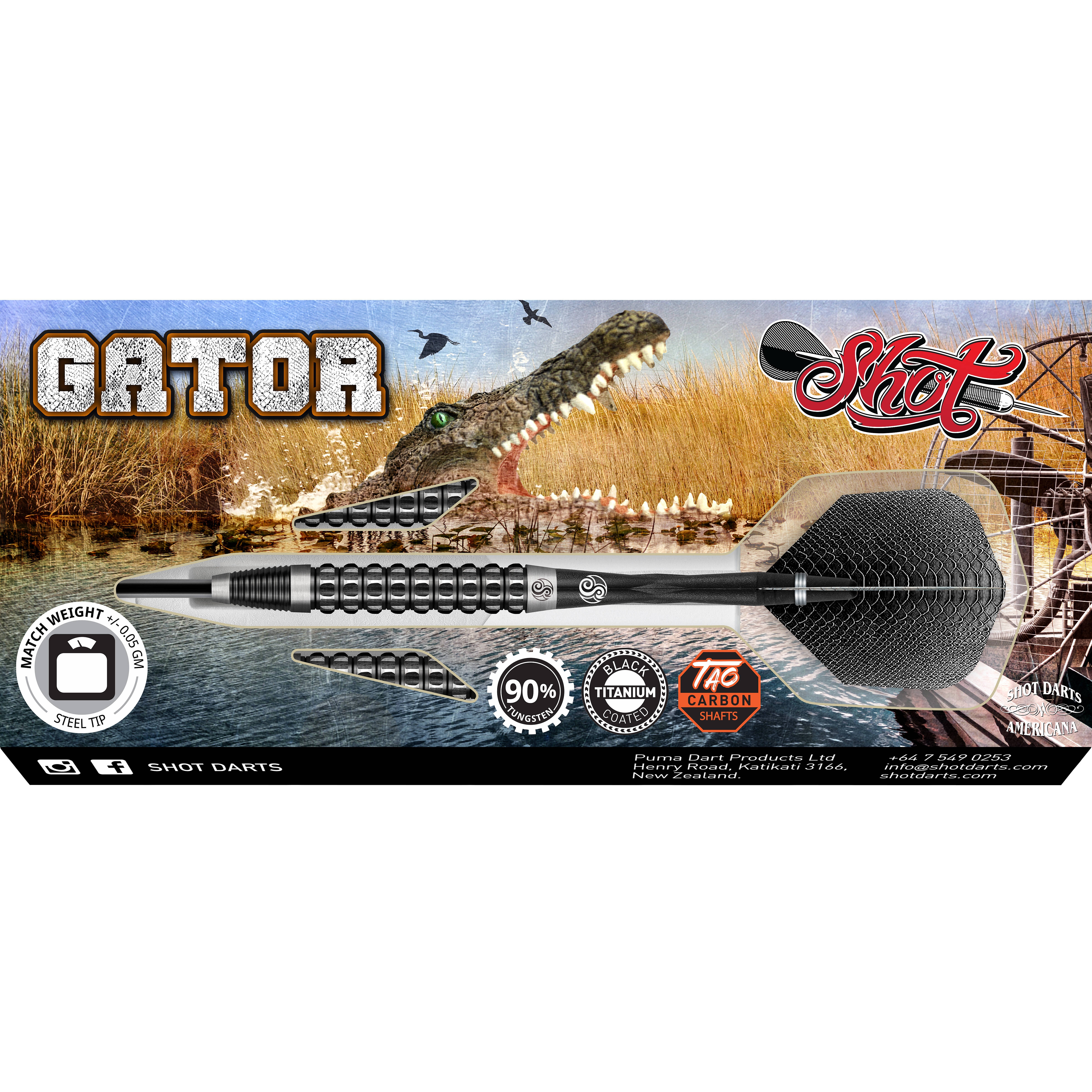 Shot - Americana Gator - Steeldart