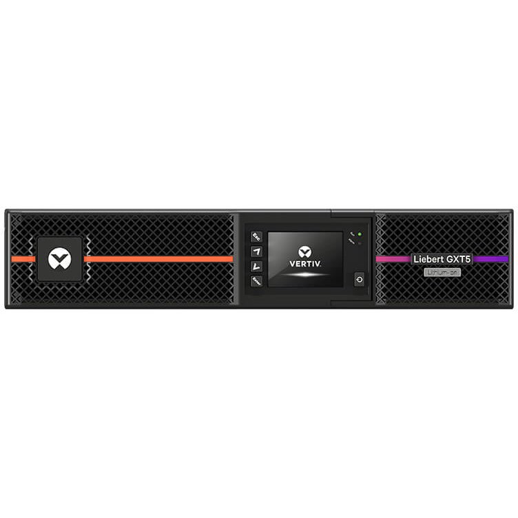 Vertiv Liebert GXT5LI-1000IRT2UXLN alimentation d'énergie non interruptible Double-conversion (en ligne) 1 kVA 1000 W 8 sortie(s) CA