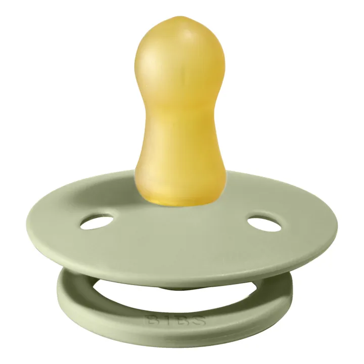 Bibs Tétines en caoutchouc naturel - Set de 2 | Vert amande