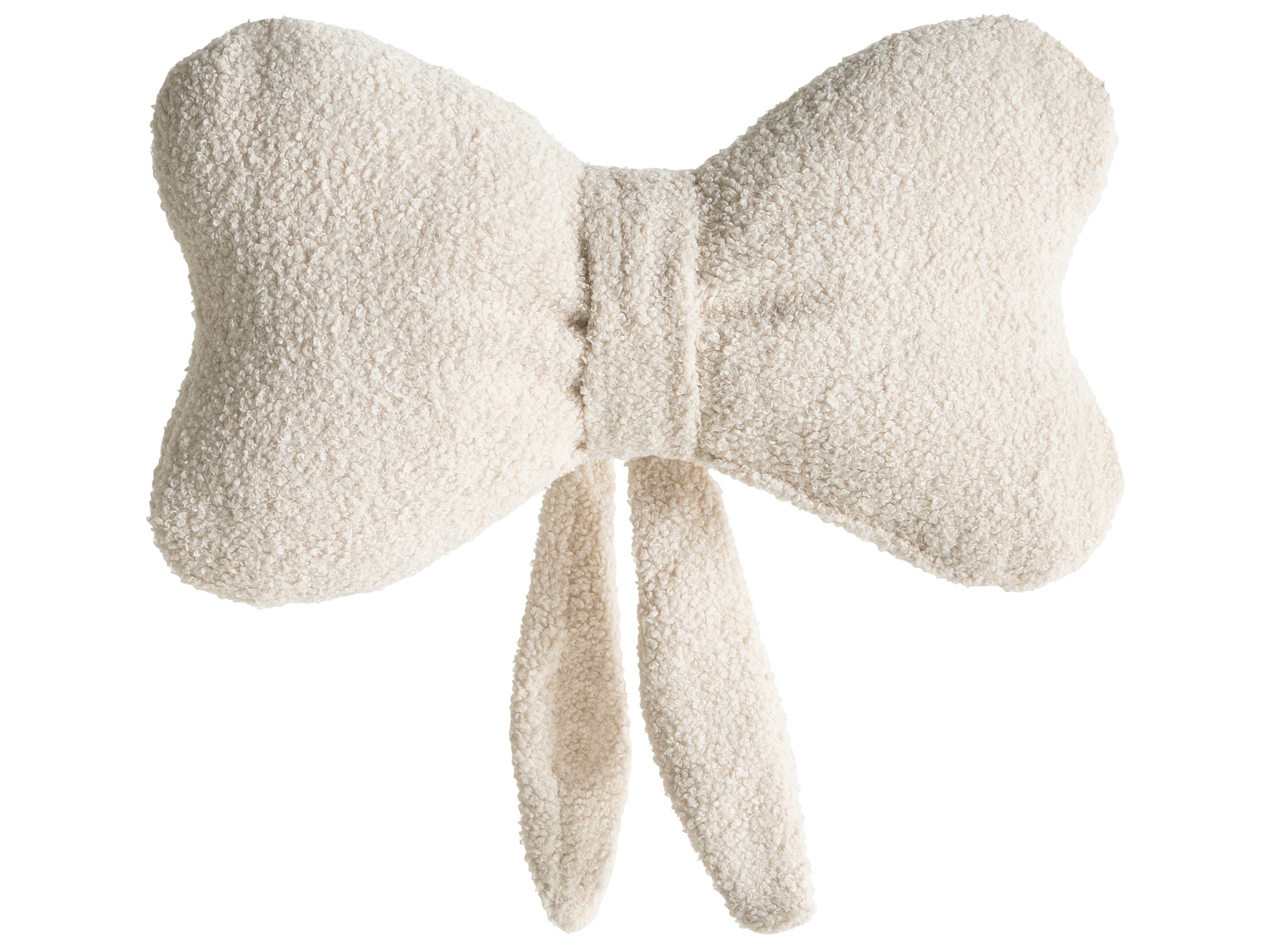 Set van 3 sierkussens WINTERLAND Bouclé 30 x 35 cm 45 x 25 cm Lichtbeige kerstmotief
