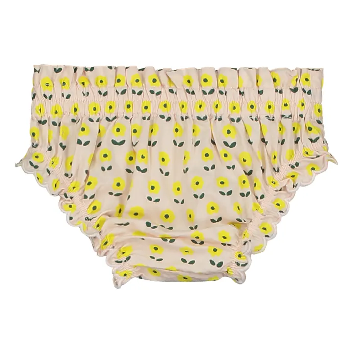 Holi & Love Bloomer Betty Fleurs Coton Bio | Rose pêche