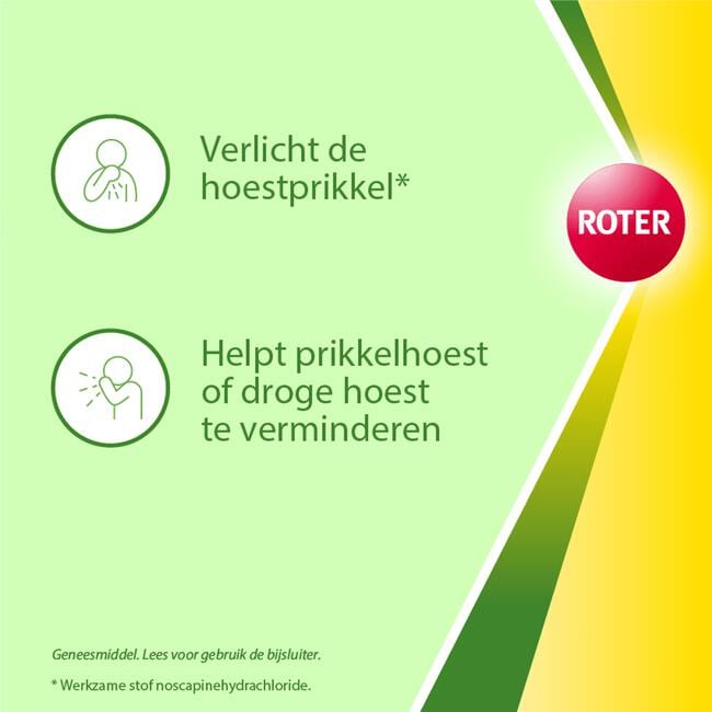 Roter Noscapect 40 omhulde tabletten