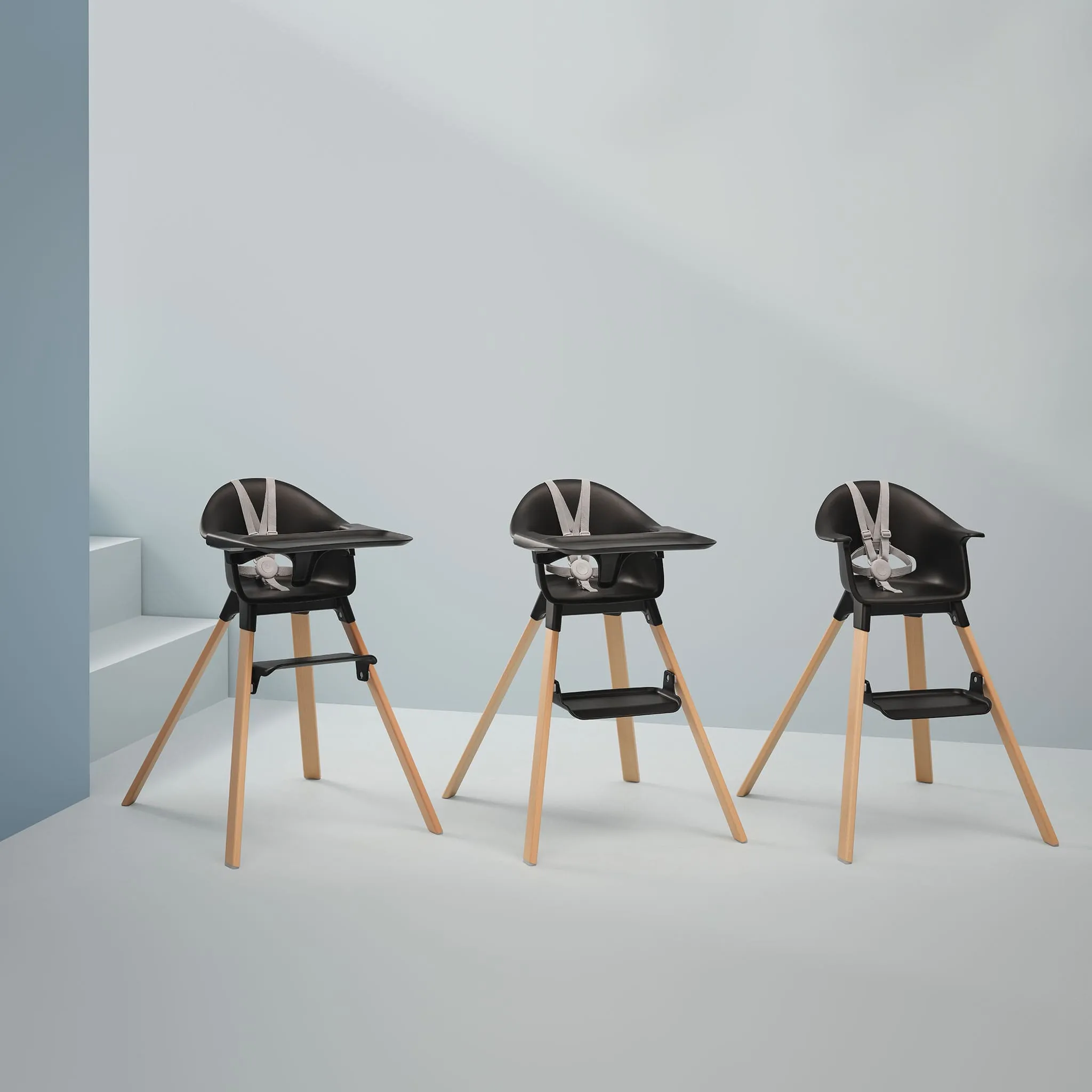 Stokke Chaise Haute Clikk - Noir
