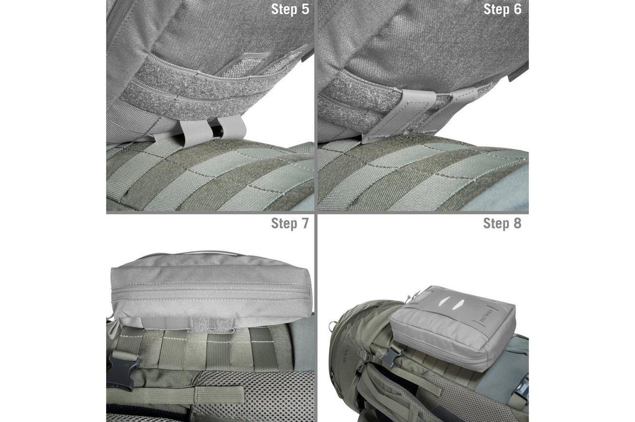 Tatonka Pyrox 45 10 BC Buschraft Backpack 1419-332 Stone Grey Olive, rugzak, 55L