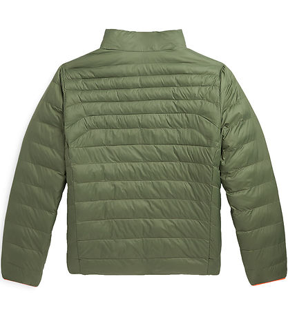 Polo Ralph Lauren Steppjacke - Umkehrbar - Army/Orange