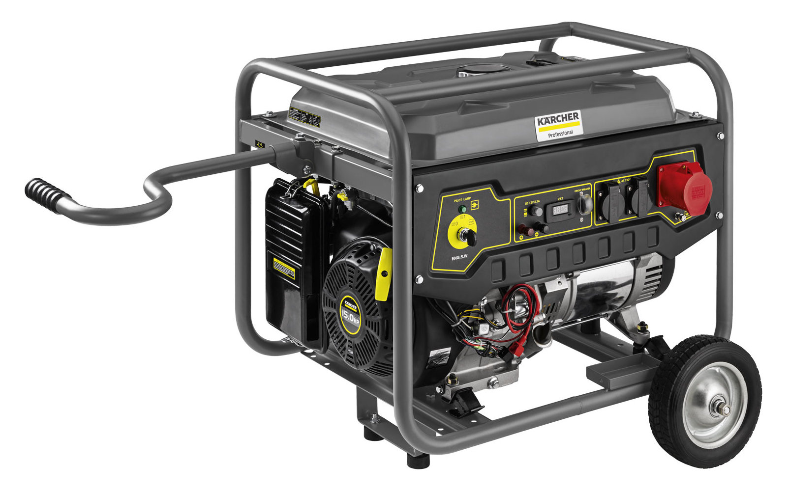 Kärcher PGG 8/3 Rahmengerät-Stromerzeuger / Drehstromgenerator 7 kW
