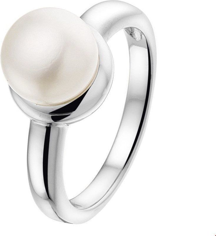 Ring - Gerhodineerd Zilver - Zoetwaterparel - 1324328
