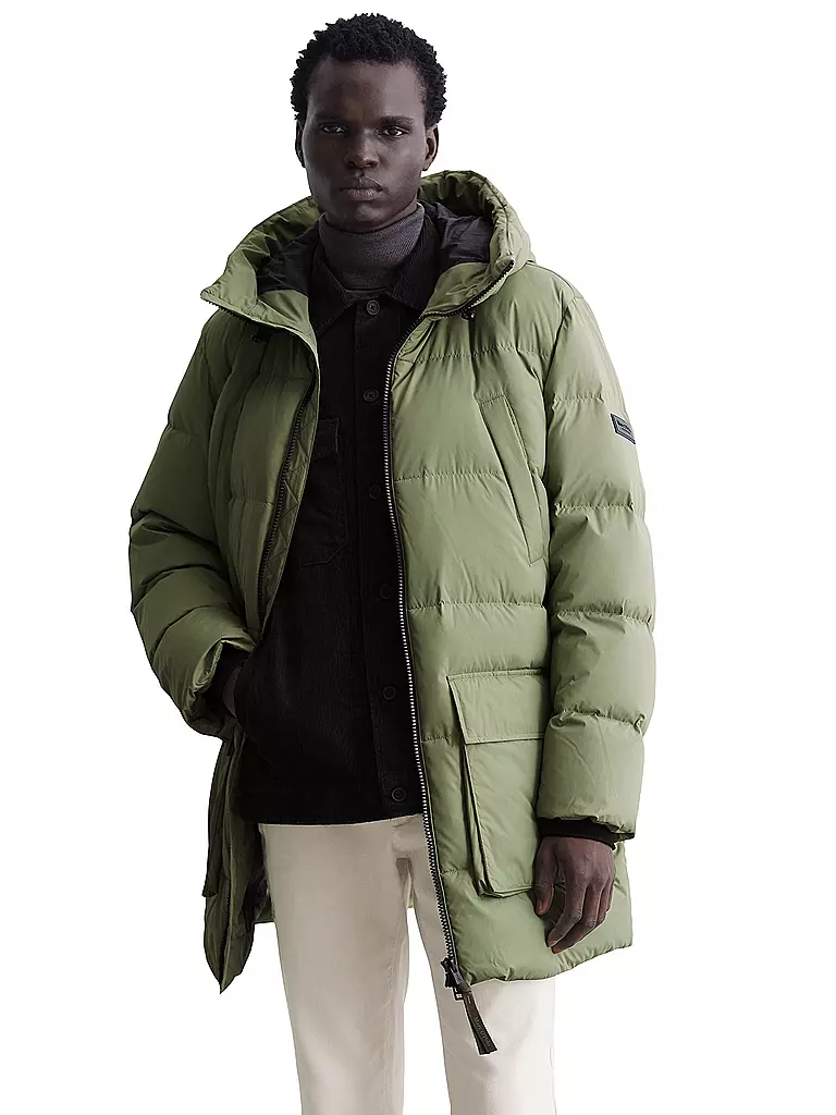 MARC O'POLO Steppjacke hellgrün