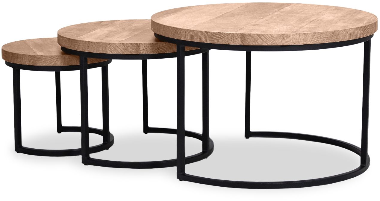 Salontafel set Razzo - Hugo ⌀75  x H51 cm