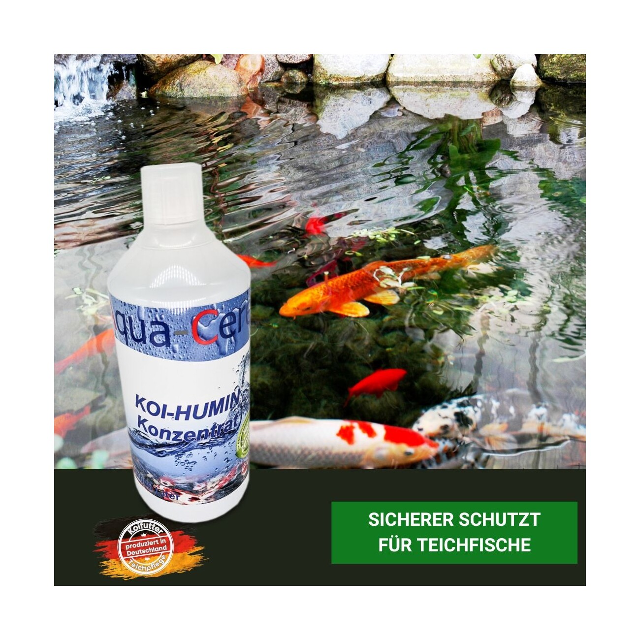 Aqua-Cereal KOI-HUMIN Konzentrat 1Liter