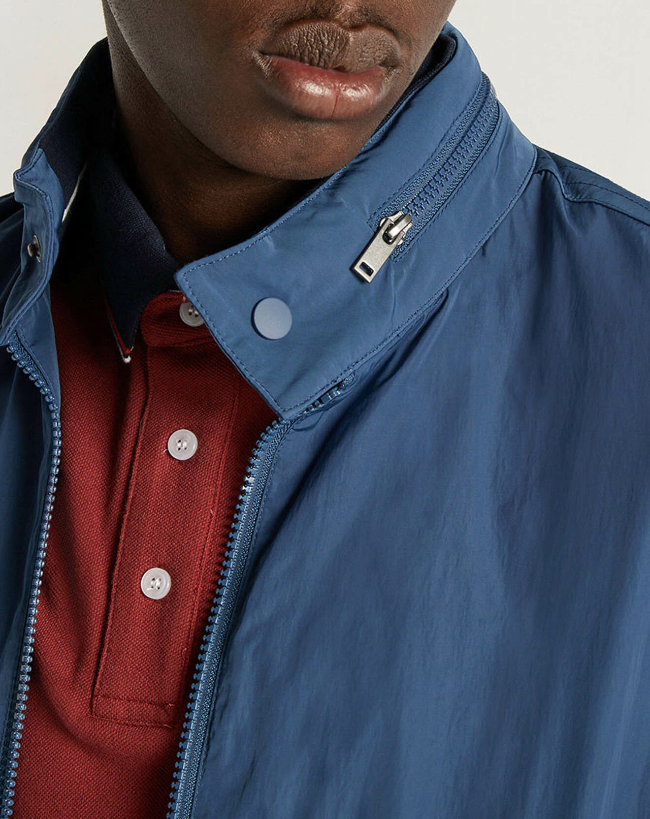 Galeries Lafayette Blouson Nautique bleu foncé
