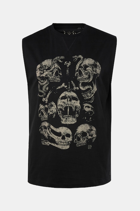 Tanktop, Brust-Print, bis 8 XL