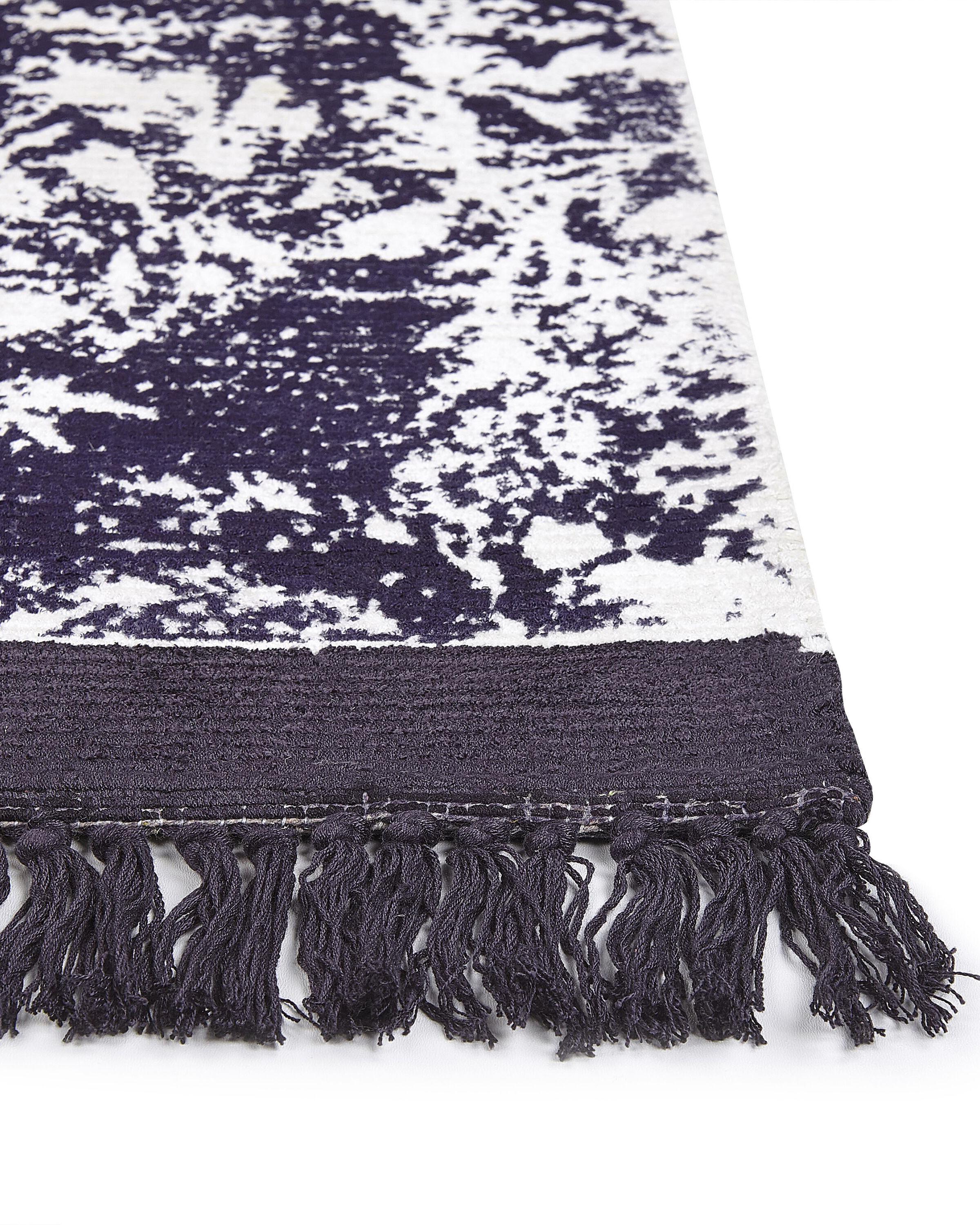 Vloerkleed AKARSU Paars 160 x 230 cm Viscose