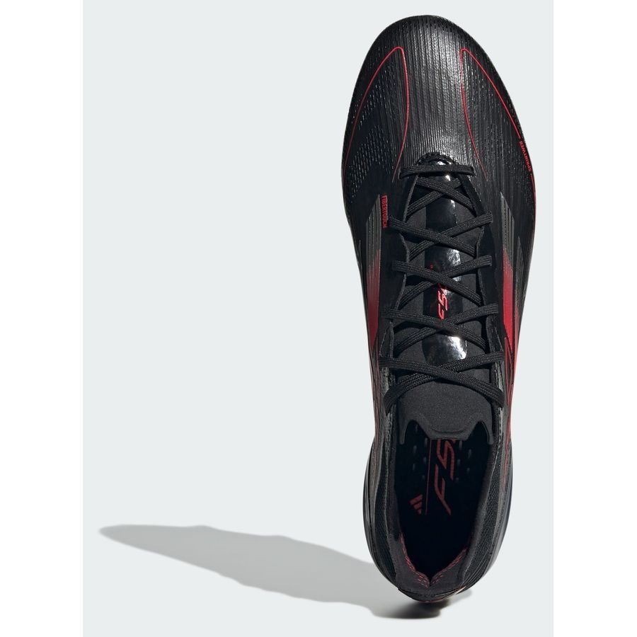 adidas F50 Elite SG Stealth Victory - Noir/Argenté/Lucid Red