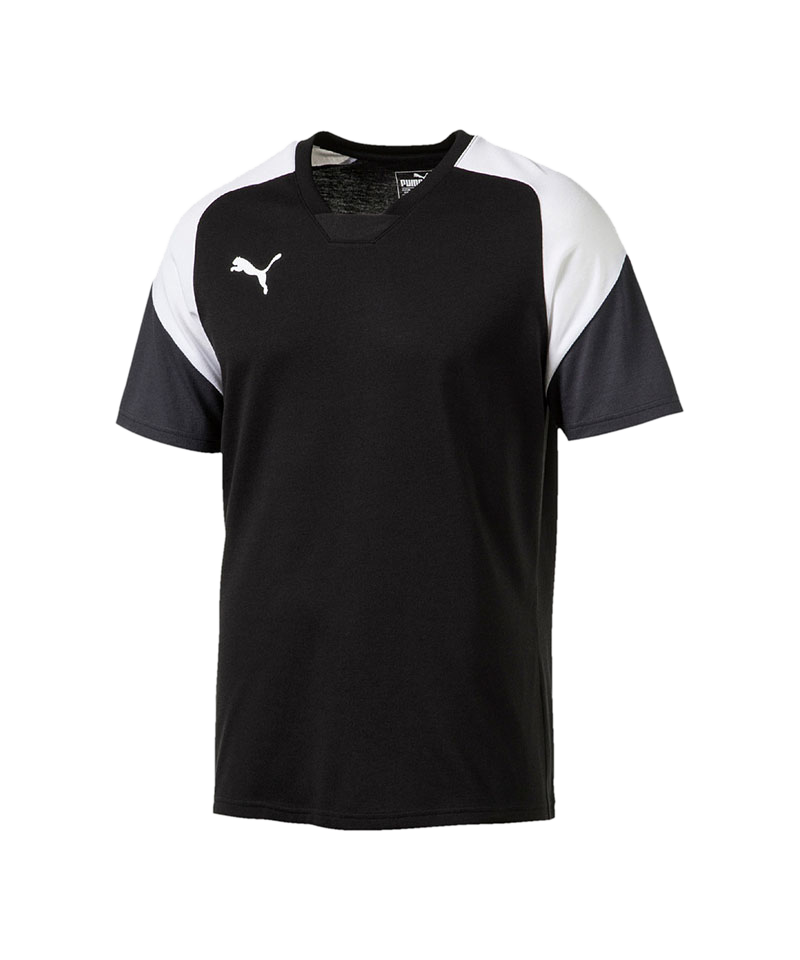 PUMA Esito 4 Tee T-Shirt Schwarz Weiss F03
