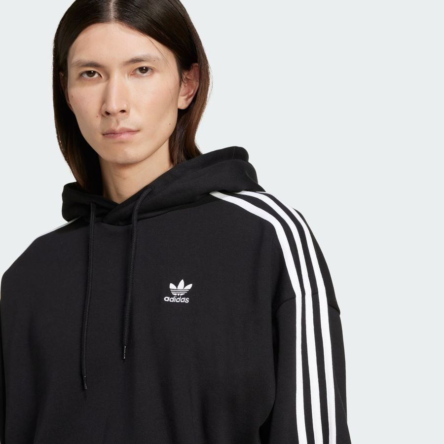 Adidas Original Sweat-shirt à capuche coupe baggy Adicolor