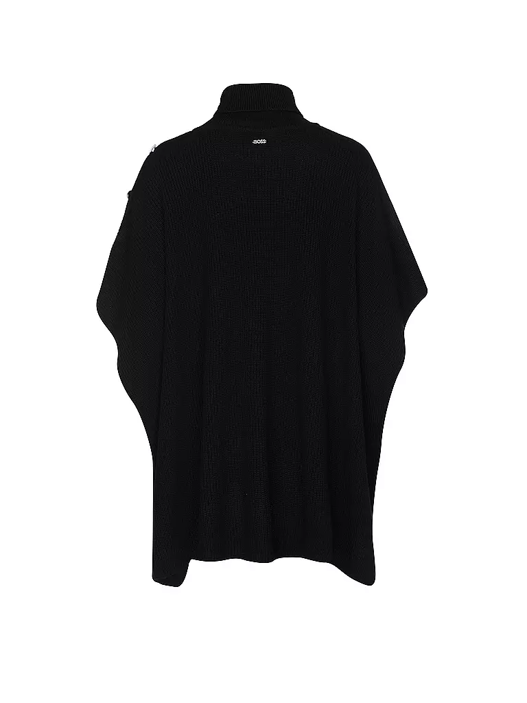 BOSS Cape - Poncho LAVINIA schwarz