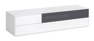 Lowboard MAYA 150 x 37 cm Weiß matt