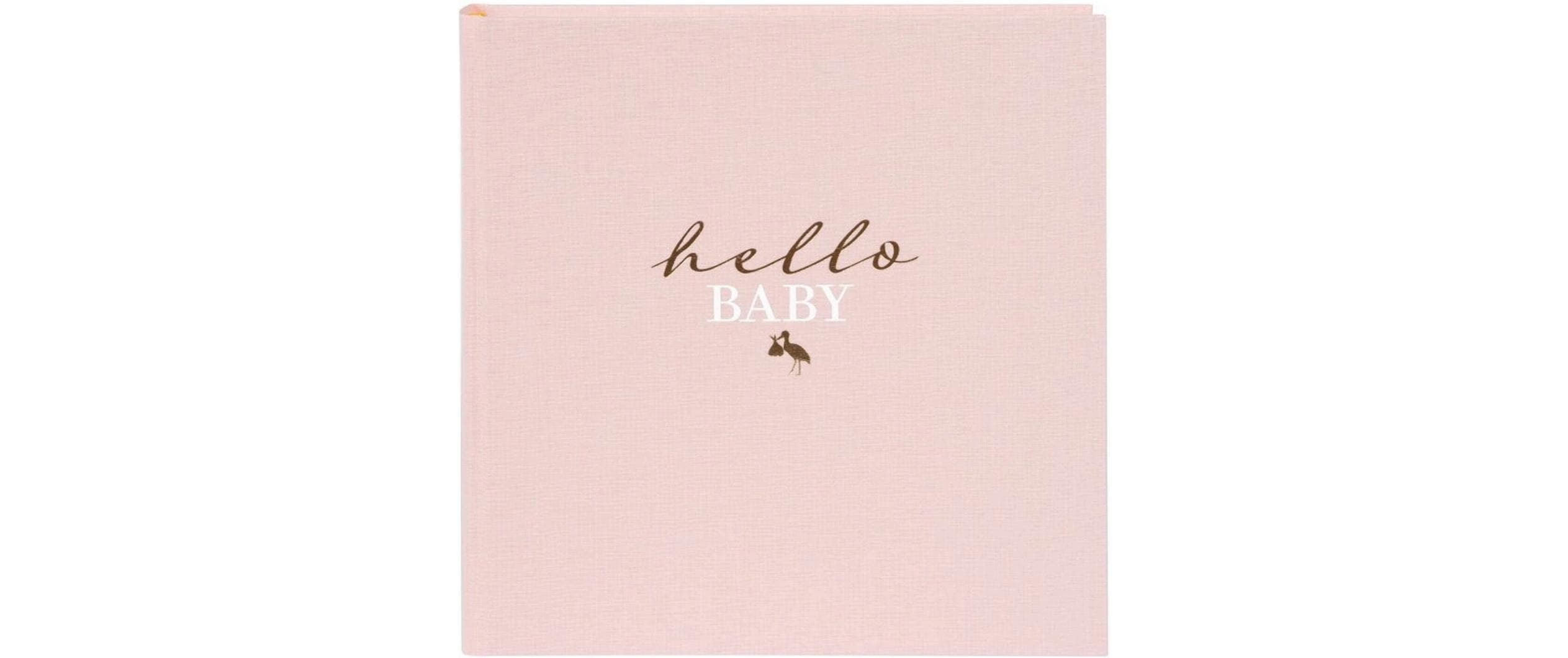 Babyalbum hello baby 30 x 31 cm, 60 SeitenErinnerungsalbum für die schönsten Momente
