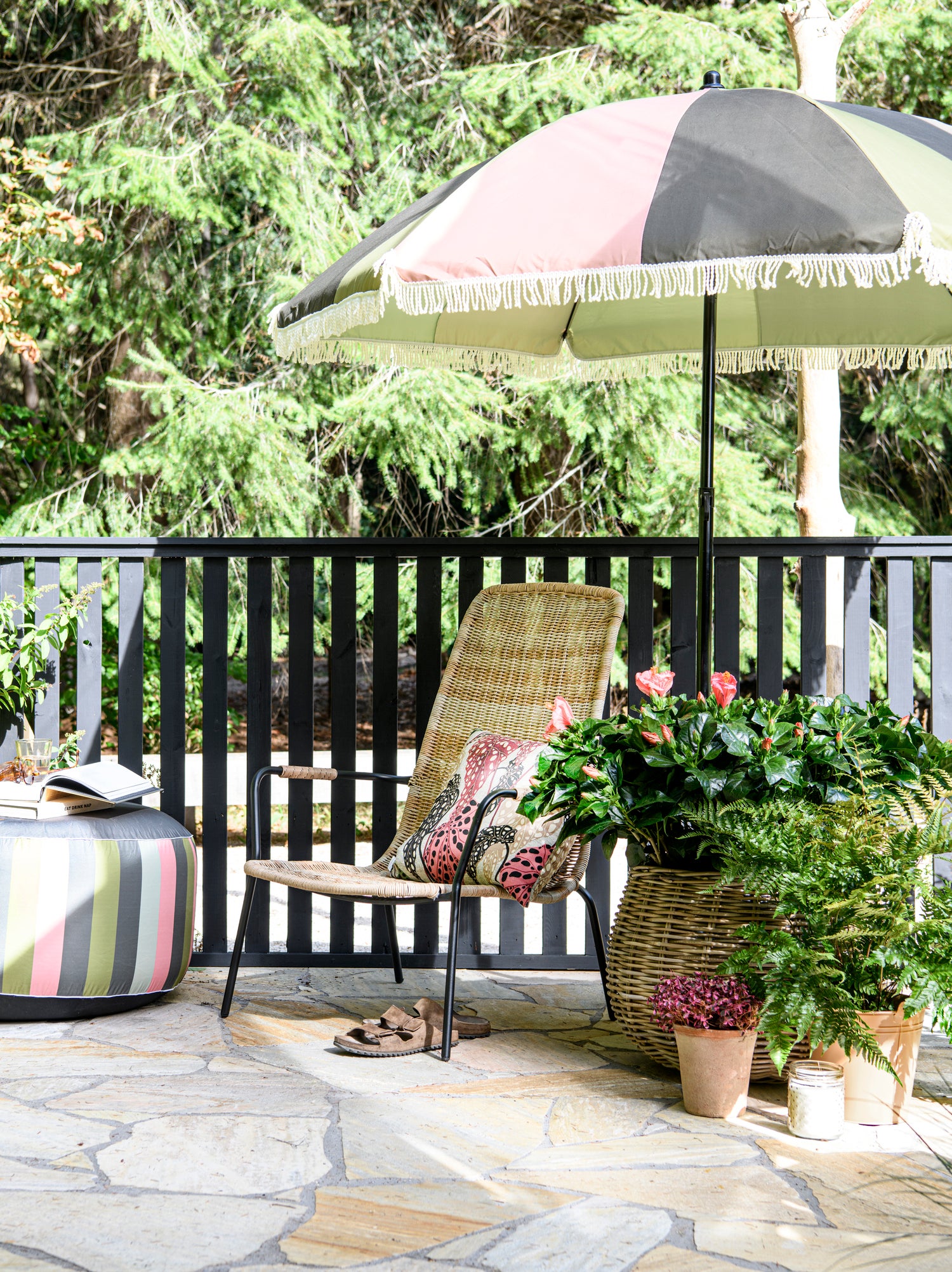 Intratuin loungestoel Brit naturel