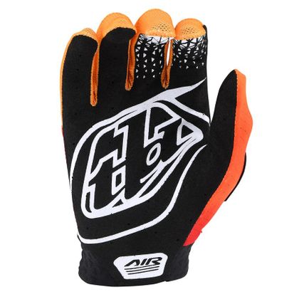 Gants cross TroyLee design AIR JET FUEL BLACK RED 2022 - Noir
