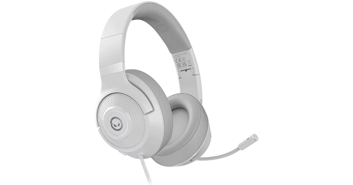 LORGARNoah 101 over-ear gaming headset  (Wit)
