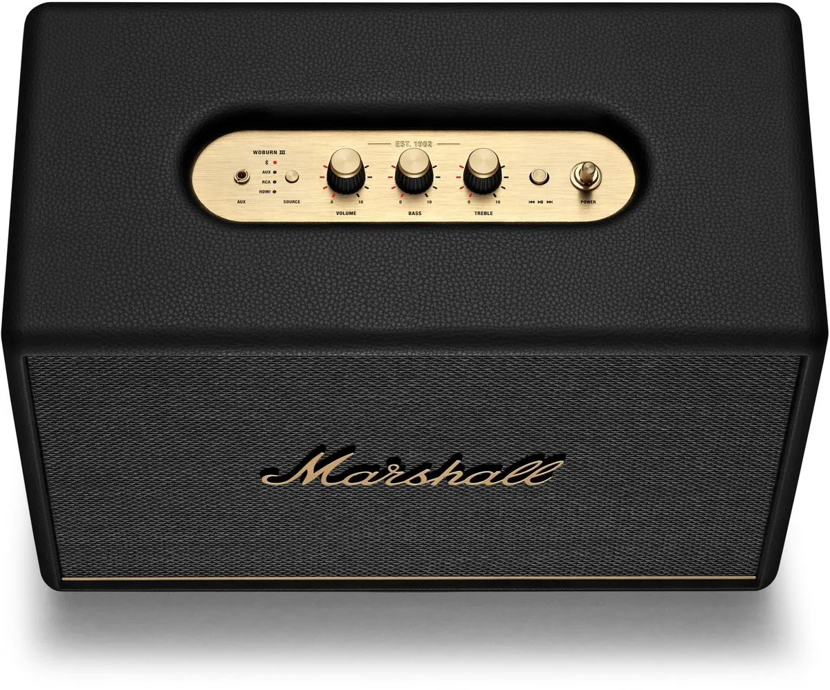 Marshall Woburn 3 BT Noir Enceintes connectées