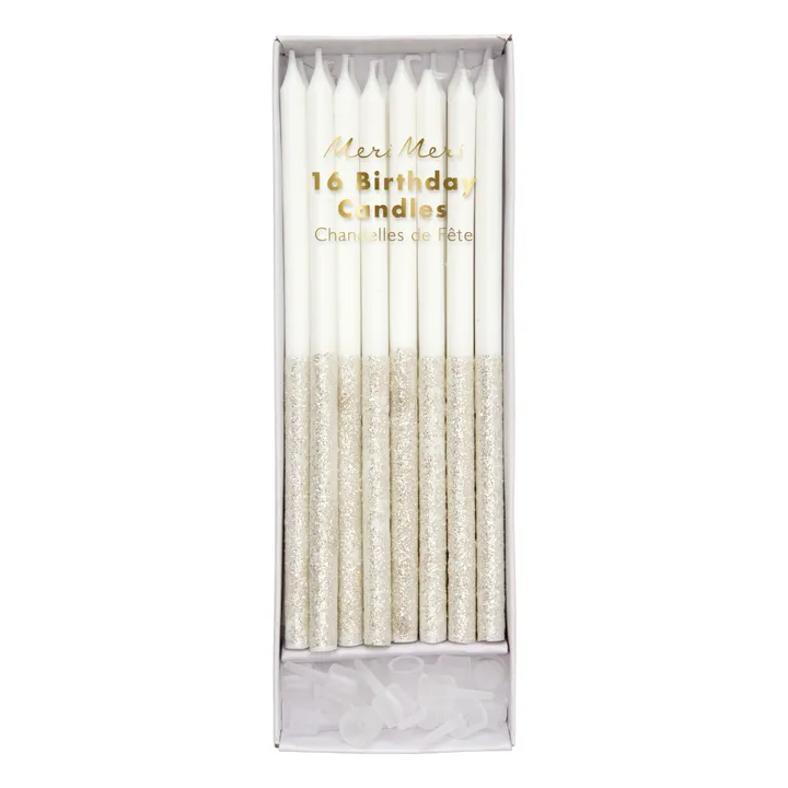 Meri Meri Bougies paillettes